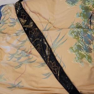 33 inch vintage beaded belt